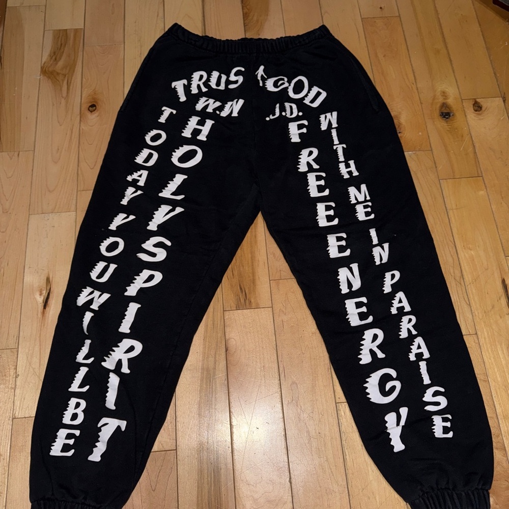Yeezy Trust God Sweatpants - Picture 2 of 3